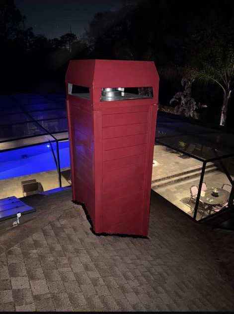 Finished chimney chase cover after repair — Chimney Brothers Co Florida